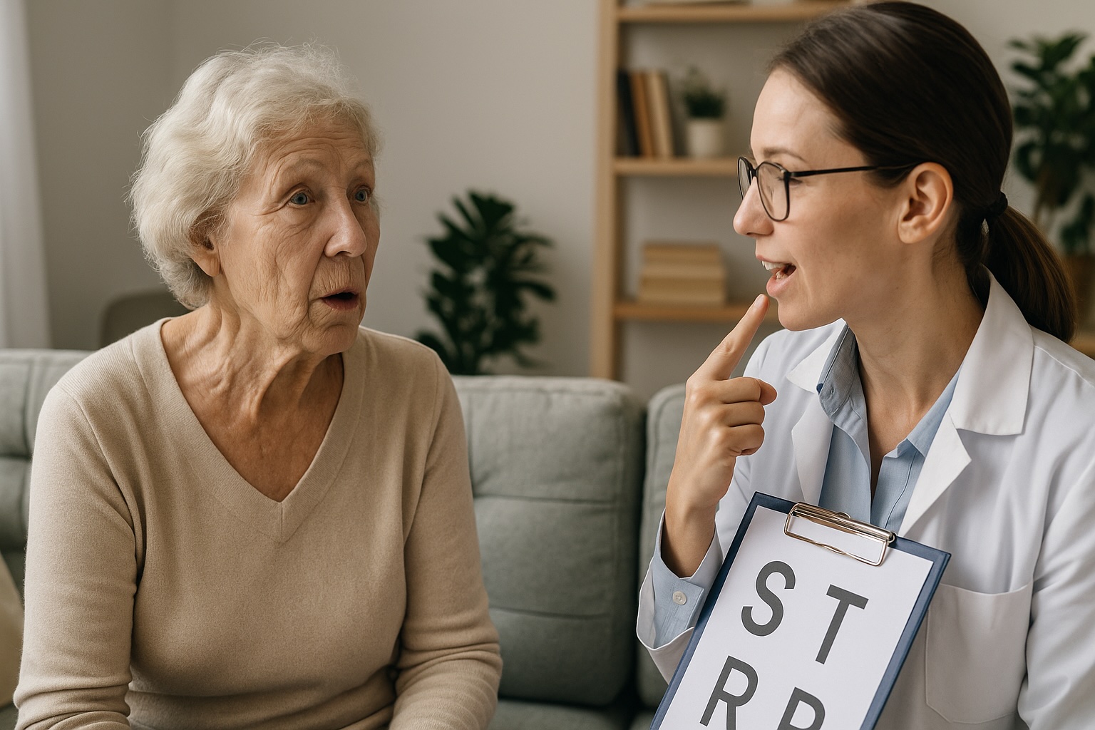 Optophonie Orthophonie et vieillissement : prévenir la perte de langage ...